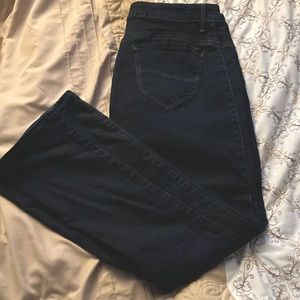 Riders by Lee jeans Shape Illusions slim fit boot cut midrise 14P midnight blue